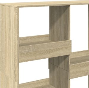 vidaXL Regał na książki/przegroda, dąb sonoma, 100x33x115 cm 7