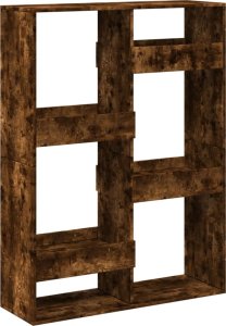 vidaXL vidaXL Regał/przegroda, przydymiony dąb, 100x33x135 cm 2