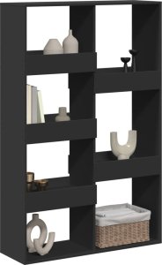 vidaXL vidaXL Regał/przegroda do pokoju, czarny, 100x33x155,5 cm 3