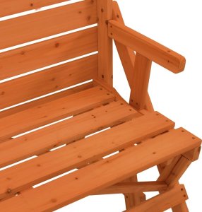 vidaXL vidaXL Stół piknikowy z ławkami, jodłowy, 2-w-1 9