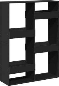 vidaXL vidaXL Regał/przegroda, czarny, 100x33x135 cm, materiał drewnopochodny 2