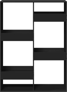 vidaXL vidaXL Regał/przegroda, czarny, 100x33x135 cm, materiał drewnopochodny 4