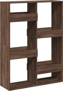 vidaXL Regał/przegroda do pokoju, brązowy dąb, 100x33x135 cm 6