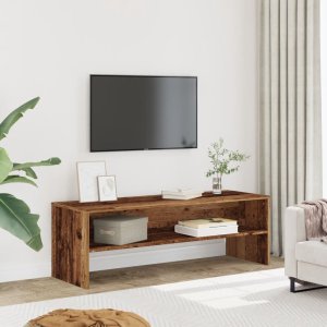 vidaXL vidaXL Szafka pod TV, stare drewno, 120x40x40 cm 1