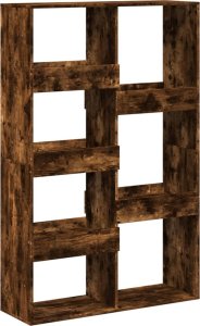 vidaXL vidaXL Regał/przegroda do pokoju, przydymiony dąb, 100x33x155,5 cm 2