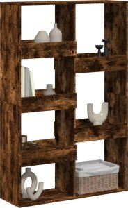 vidaXL vidaXL Regał/przegroda do pokoju, przydymiony dąb, 100x33x155,5 cm 3