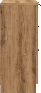vidaXL Komoda, dąb artisan, 60x30x70 cm 5