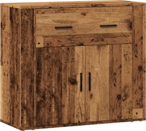 vidaXL Szafka, stare drewno, 80x33x70 cm 2