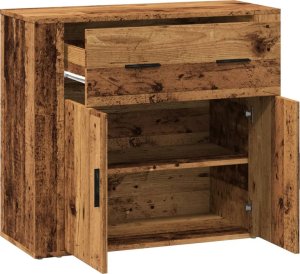 vidaXL Szafka, stare drewno, 80x33x70 cm 4