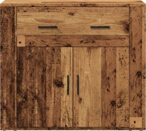 vidaXL Szafka, stare drewno, 80x33x70 cm 5