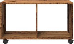 vidaXL Szafka na kółkach, stare drewno, 72x33x42,5 cm 5