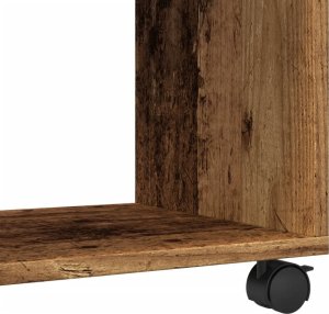 vidaXL Szafka na kółkach, stare drewno, 72x33x42,5 cm 8