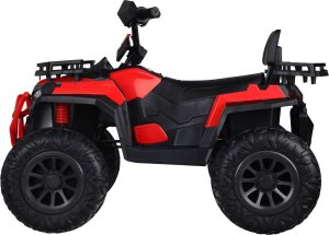 Jokomisiada Duży quad na akumulator dla dziecka 4x4 gaz w manetce amortyzator 3