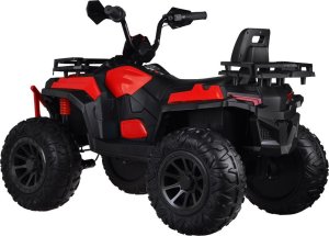 Jokomisiada Duży quad na akumulator dla dziecka 4x4 gaz w manetce amortyzator 5