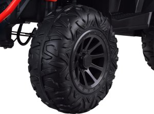 Jokomisiada Duży quad na akumulator dla dziecka 4x4 gaz w manetce amortyzator 6