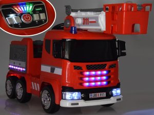 Jokomisiada Auto na akumulator straż pożarna wóz strażacki sikawka bujanie 13