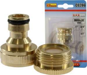 Richmann Brass connector for tap 1/2" 1