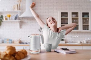 Czajnik Berdsen Czajnik elektryczny 1,7l BD-705 biało-miedziany 8