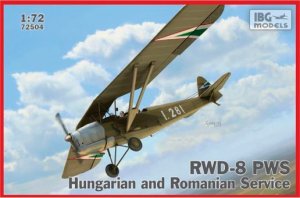 Ibg Samolot RWD-8 PWS Służba węgierska i rumuńska 1