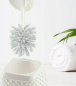 Kadax KADAX Szczotka Wc Do Toalety Plastikowa Toaletowa Uchwyt Biała 5