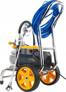 Powermat AGREGAT MALARSKI PISTOLET HYDRODYNAMICZNY 1500W WĄŻ 15M 225BAR 3X DYSZA 8