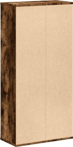 vidaXL Regał, przydymiony dąb, 50x25x105 cm 6