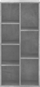 vidaXL Regał, szarość betonu, 50x25x105 cm 4