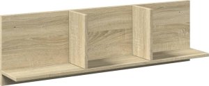 vidaXL vidaXL Półka ścienna, 100x16,5x30 cm, dąb sonoma 2