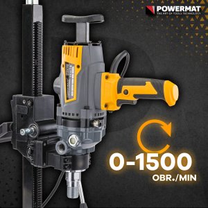 Powermat WIERTNICA DO BETONU OTWORNICA POWERMAT STATYW 2600W MOKRO SUCHO PM-WDBS-2600T 2