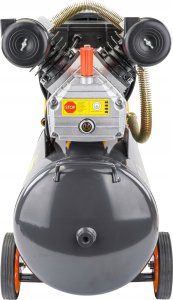 Sprężarka Powermat KOMPRESOR OLEJOWY 50L SPRĘŻARKA 8 BAR 392 l/min 230V TŁOKOWY MOBILNY PM-KO-50T-V2 4