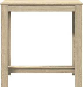 vidaXL Stolik barowy, dąb sonoma, 102x50x103,5 cm 4
