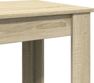 vidaXL Stolik barowy, dąb sonoma, 102x50x103,5 cm 7