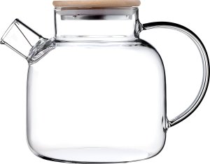 Kadax KADAX Szklany dzbanek z bambusową pokrywką 1.5L 4