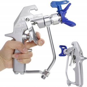 Rosfix Rosfix Pistolet malarski Rosfix UltraSpray ze spustem 2-palcowym PM2PRUS04 z osłoną+Dysza malarska Rosfix Hi-Flow 629 2