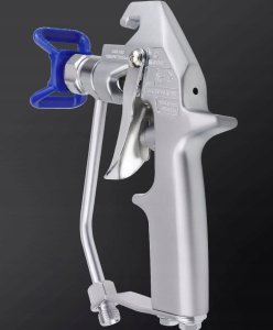 Rosfix Rosfix Pistolet malarski Rosfix UltraSpray ze spustem 2-palcowym PM2PRUS04 z osłoną+Dysza malarska Rosfix Hi-Flow 629 4