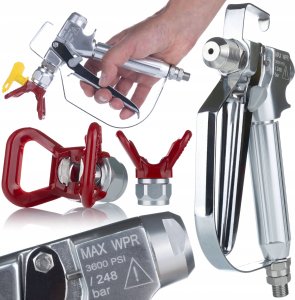 Rosfix Rosfix Pistolet malarski Rosfix UltraSpray PMRUS03 z osłoną dyszy+Dysza Malarska Rosfix Ult 2