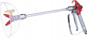 Rosfix Rosfix Zestaw do agregatu malarskiego z osłoną przeciwrozbryzgową (Pistolet, osłona, lanca 30cm, osłona, dysza)+Dysza 517+2x Filtr paluszkowy 60 mesh 12