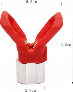 Rosfix Rosfix Osłona dyszy do agregatu malarskiego + Dysza Malarska Rosfix Ultra Spray Model 513 10