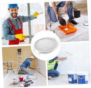 Rosfix SITO SITKO DO FILTRACJI FARB NA WIADRO FARBY AGREGAT MALARSKI 345x290x90MM 5