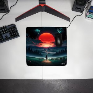 Podkładka Tilt PODKŁADKA POD MYSZ MYSZKĘ Adventure Road 30x30 TILT Wytrzymała Gamingowa 3