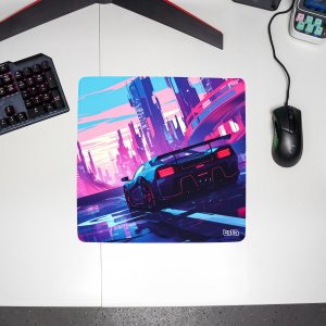 Podkładka Tilt PODKŁADKA POD MYSZKĘ XXL Arcade Rider 30x30 TILT Wytrzymała Na biurko 2