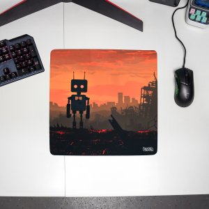 Podkładka Tilt PODKŁADKA POD MYSZ GAMINGOWA Death and Robots 30x30 TILT Prezent XXL 2