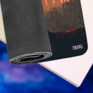 Podkładka Tilt PODKŁADKA POD MYSZ GAMINGOWA Death and Robots 30x30 TILT Prezent XXL 4