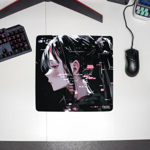 Podkładka Tilt PODKŁADKA POD MYSZ MYSZKĘ Glitched Yuki 30x30 TILT XL XXL Wytrzymała Duża 2