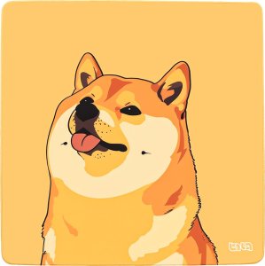 Podkładka Tilt PODKŁADKA POD KLAWIATURĘ Pieseł 30x30 TILT Duża Prezent XL Wytrzymała 6