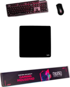 Podkładka Tilt DUŻA PODKŁADKA POD MYSZKĘ Black 30x30 TILT Antypoślizgowa Prezent 7