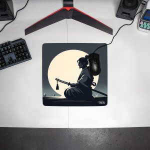 Podkładka Tilt PODKŁADKA POD MYSZ GAMINGOWA Samurajski Spokój 30x30 TILT Dla gracza 3