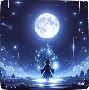 Podkładka Tilt PODKŁADKA GAMINGOWA Moonlight Pixel 30x30 TILT Antypoślizgowa Wytrzymała 5