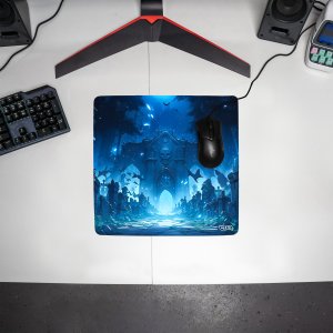 Podkładka Tilt PODKŁADKA POD MYSZKĘ Cmentarna Brama 30x30 XXL Na biurko 3
