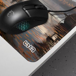 Podkładka Tilt PODKŁADKA POD KLAWIATURĘ Wikingowa Wioska 30x30 TILT Na biurko Duża 6